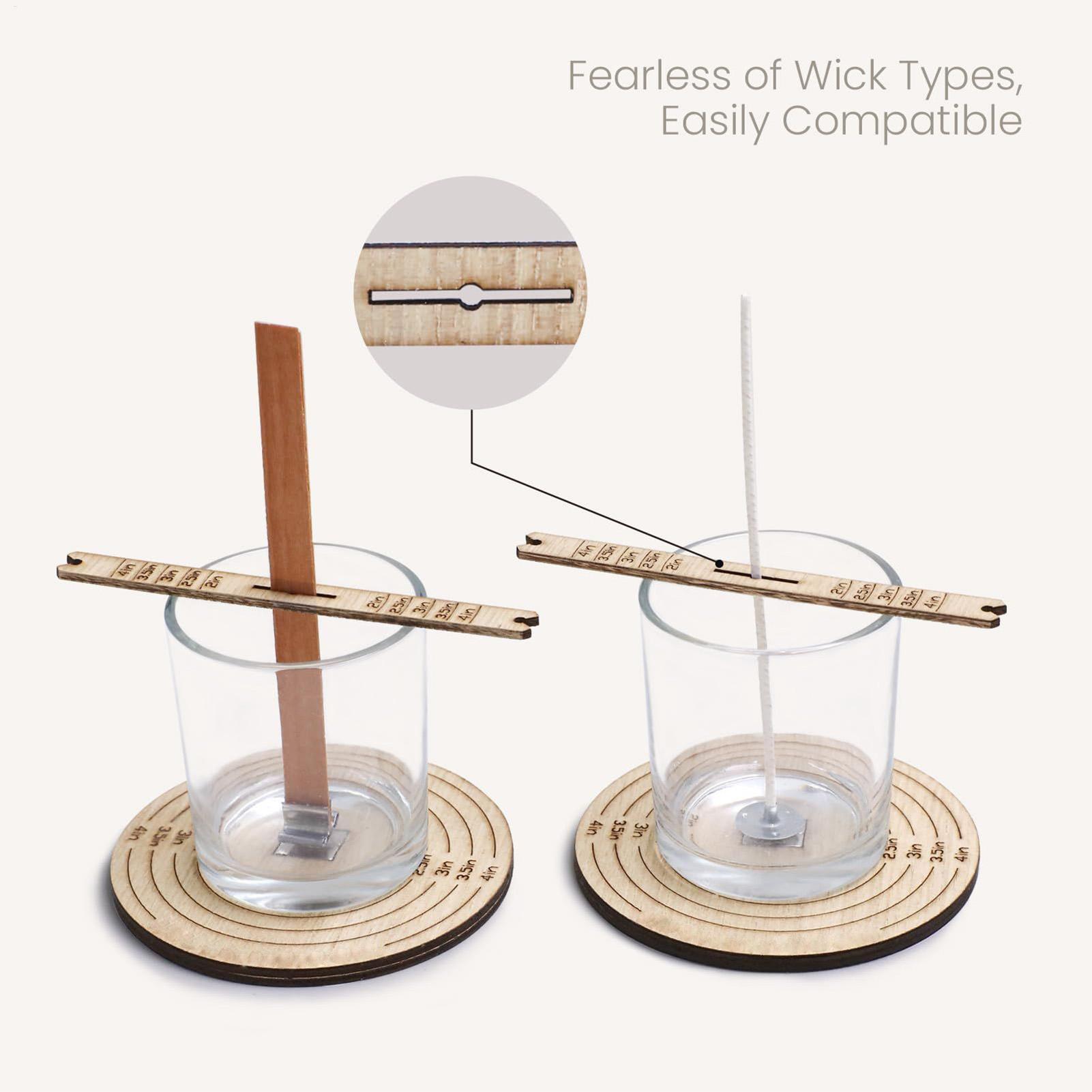 심지 정렬 도구 심지 안정기 양초 제작 도구 2개 목재 - Home Fragrance Tool 리뷰 및 가격