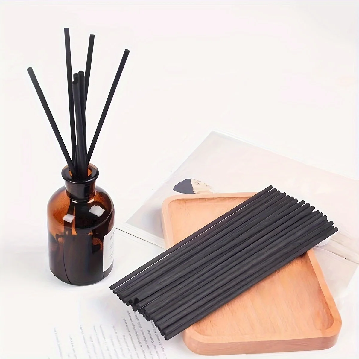 10/50pcs 섬유 스틱 디퓨저 아로마 테라피 휘발성 - Home Fragrance Tool 리뷰 및 가격