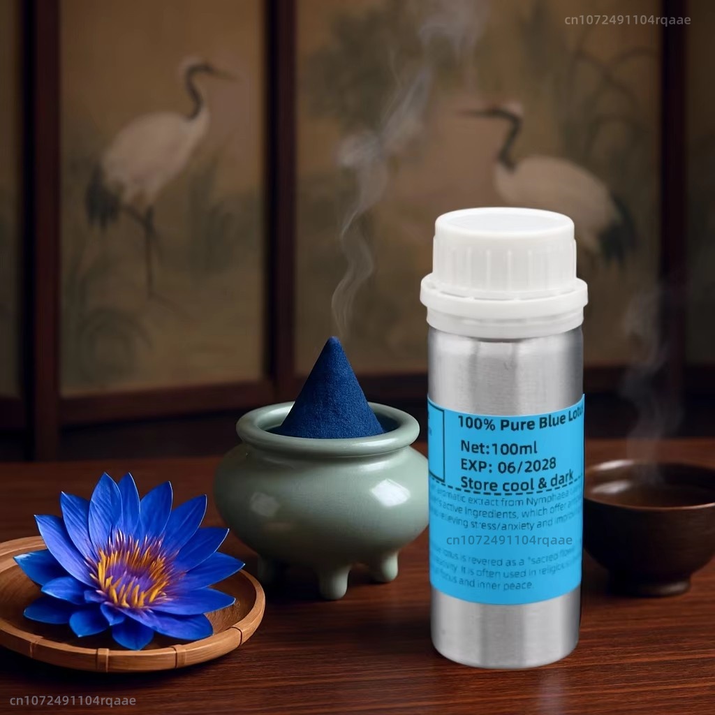 천연 순수 블루 로터스 오일, 리드 디퓨저용, 홈 프래 - Home Fragrance Tool 리뷰 및 가격