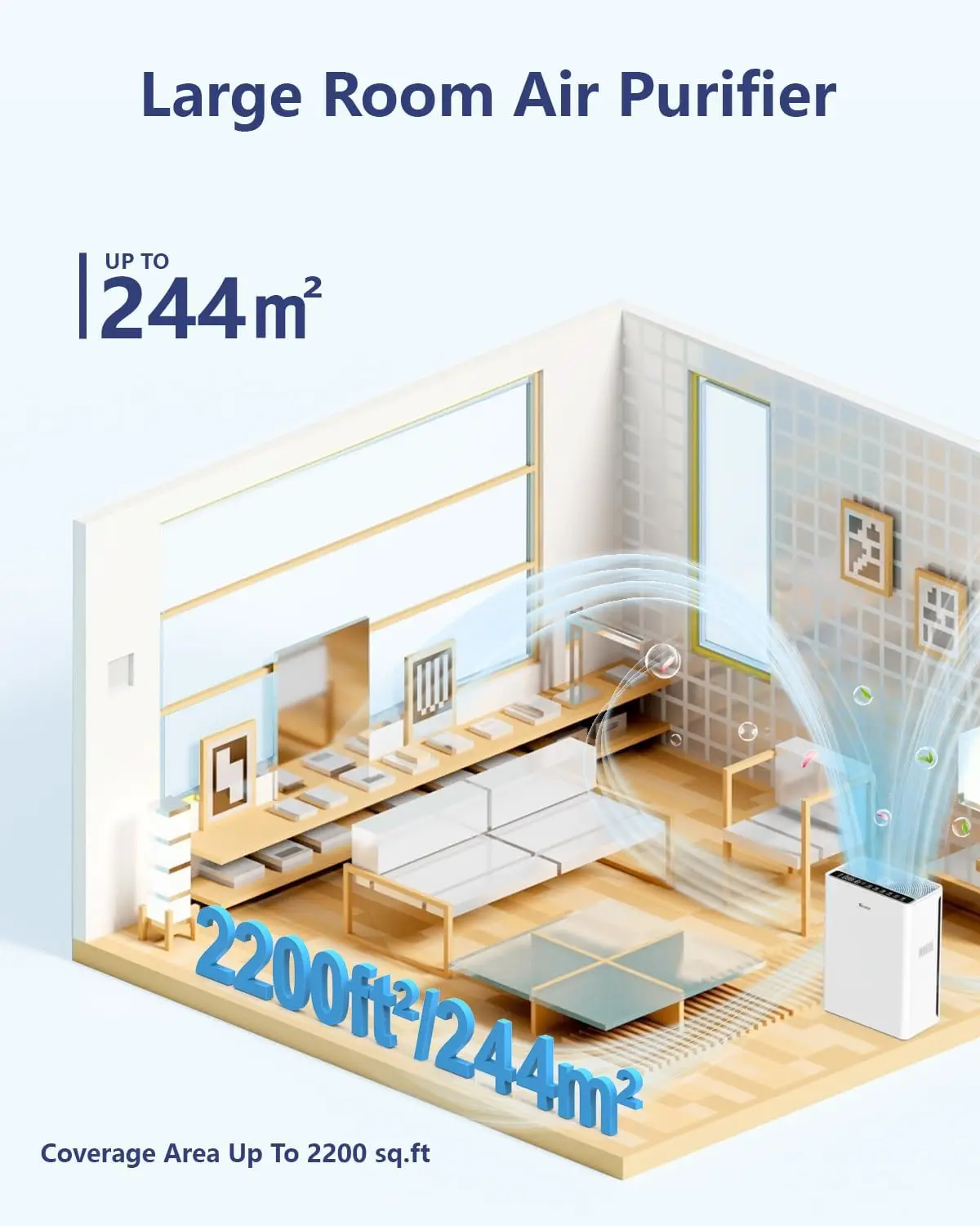 베스트셀러 가정용 대형 공간 공기청정기 (최대 2200 - Home Fragrance Large 리뷰 및 가격